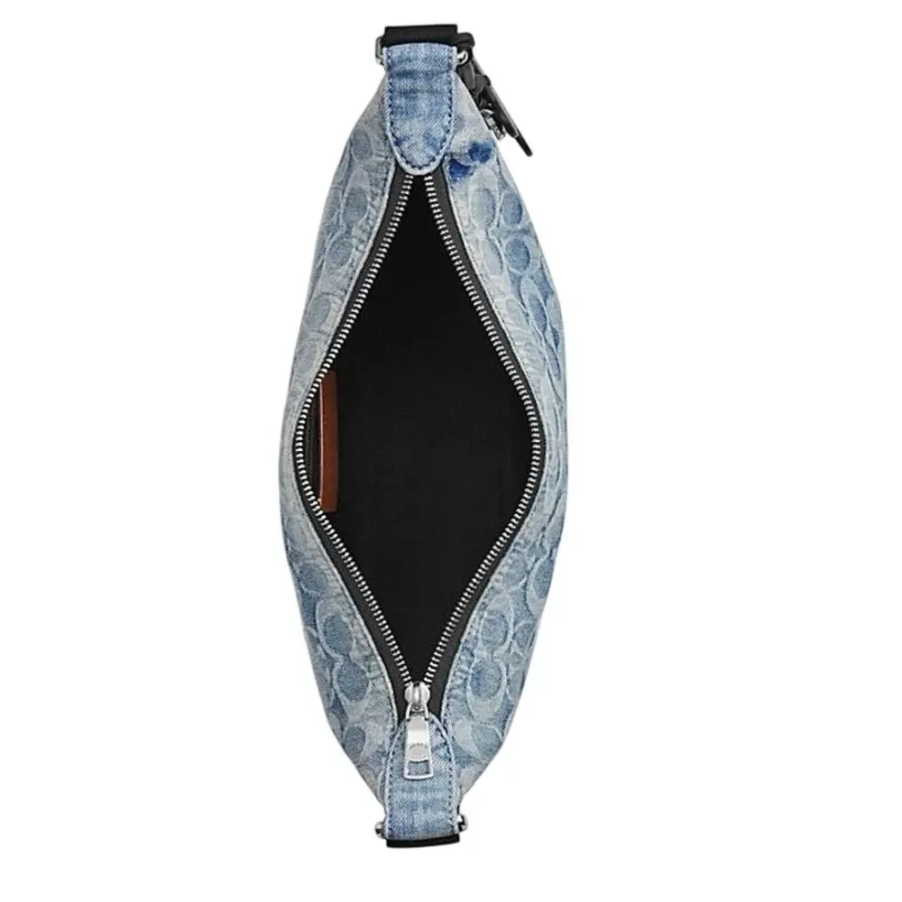 Coach Denim Finn Crossbody NWT - Picture 4 of 4